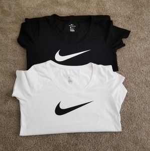 2 nike dri-fit shirt